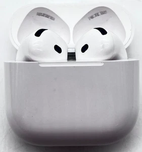 Apple Airpods Wireless Bluetooth Earbuds With Charging Case - White - Picture 1 of 7