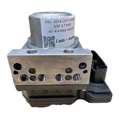 Módulo de bomba de freno ABS reacondicionado 2014-2015 Infiniti Q50 3.7 | 47660-4GA0A Foto 1 de 4