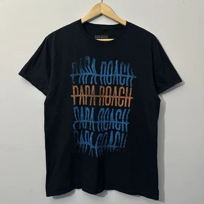 Papa Roach Who Do You Trust World Tour 2019 Adult Size Large Band T Shirt Black - Image 1 of 4