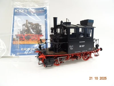 KM1 Spur 1 109805 Dampflok BR 98 301 Glaskasten DB Digital Sound in OVP JL3748 - Bild 1 von 4