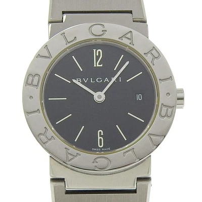 BVLGARI Bvlgari Bvlgari Watches BB26Stainless Steel blackDial Stainless St... - Image 1 of 4