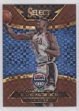 2014-15 Panini Select Courtside Copper Prizm /49 David Robinson #202 HOF