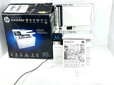 HP LaserJet Pro MFP M426fdw All-in-One Wireless Laser Printer USB Wifii, Pg: 43k - Image 1 of 4