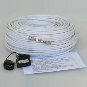 Cable blanco de 10 m para Sky + HD TV Link Magic Eye Kit, todo lo que necesita - Imagen 1 de 5
