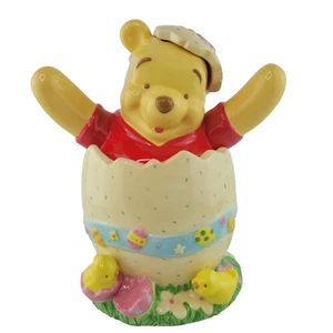 Disney Winnie Puuh Keramik Keksdose Porzellan Ostern mit Ei Küken Blumen - Bild 1 von 21