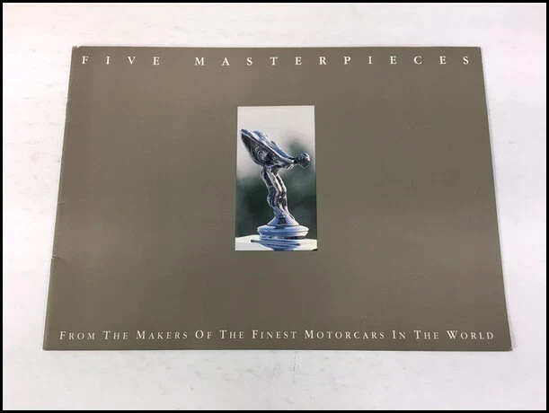 1983 1984 Rolls Royce Car Brochure Catalog  Silver Spur Spirit Corniche Camargue Foto 1 de 4