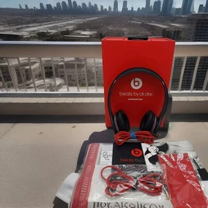 Beats By DR DRE 2010 Headphones Black With Box Tested Works Great See More - Picture 1 of 8