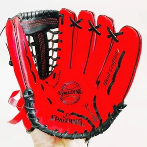 Guante de Béisbol Spalding Cuña Flexible Bolsillo Profundo Personalizado Hecho a Mano América Nº1 - Imagen 1 de 17