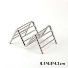 Taco Holder Stand Rack Stainless Steel Tray Holds Up to 5 Tacos