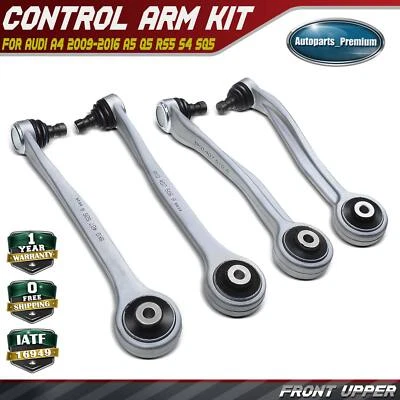 4x Front Upper Control Arm w/ Ball Joint for Audi A4 2009-2016 A5 Q5 RS5 S4 SQ5 - Image 1 of 4