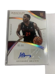 Anthony Brown Autograph, Stanford, Immaculate, sports cards - Picture 1 of 3