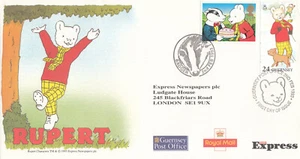 (139002) CLEARANCE Rupert Greetings GB + Guernsey FDC 1993 - Picture 1 of 1