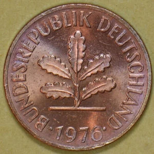 Germany 1976 2 Pfennig 292569 combine shipping - Picture 1 of 2