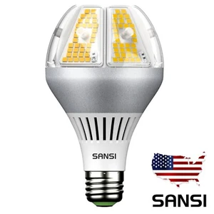 SANSI 650 watt Equivalent A21 LED Light Bulb 5000K Home Kitchen Bulbs Lamp 35W - Picture 1 of 13