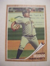 DIMASTER DELGADO PANAMA SP #/620 GREEN 2011 Topps Heritage Minors baseball card