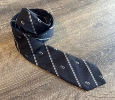 John Varvatos 100% Silk Logo Skinny Tie Men's Size OS - Image 1 of 4