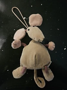Jellycat Dingly Dangly Millie Mouse Retired Hanging Beanie Toy *NO TAGS* - Picture 1 of 4