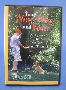 DVD AKC Your New Dog and You Beginners Guide to Dog Care and Training - Imagen 1 de 3