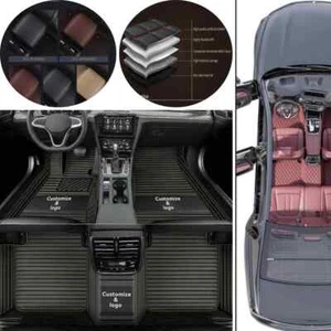 For Dodge Caliber-Caravan-Challenger-Charger Car Floor Mats Custom Carpet Rugs - Foto 1 di 26