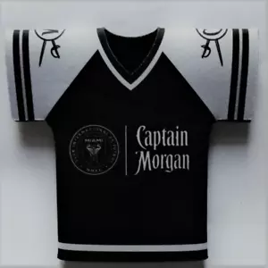 CAPTAIN MORGAN MIAMI INTERNACIONAL DE FUTBOL BOTTLE JERSEY - BLACK - NEU - Bild 1 von 6