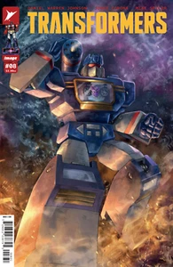TRANSFORMERS #8 ALAN QUAH EXCL SOUNDWAVE VARIANT G.I. JOE LIMITED 500 W/ COA - Picture 1 of 1