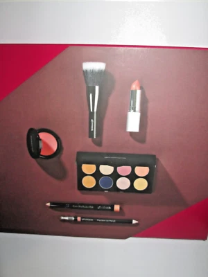 Glo-Minerals Juego de 6 Piezas Alter Ego Labios Ojos Mejillas Cepillo Todo Nuevo en Caja Talla Completa Foto 1 de 4
