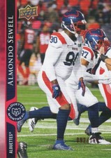 2021 UPPERDECK CFL RED PARALLEL'S   ***YOU PICK***