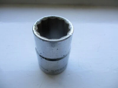 SUPERSLIM 1/2" Whit Socket equivalent to 23.4mm - 1/2" DRIVE - Cr-V - No 82 316 - Image 1 of 4
