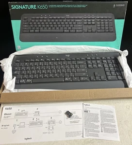 Logitech Signature K650 Kabellose Bluetooth Tastatur, Graphit - Bild 1 von 4