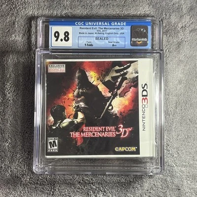 CGC 9.8 A++ Resident Evil Mercenaries Nintendo 3DS - Изображение 1 из 4