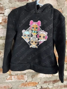 PUMA x L.O.L. Suprise! Toddler Fleece Pullover Girls Sz 5t Hoodie Sweatshirt D1 - Picture 1 of 3
