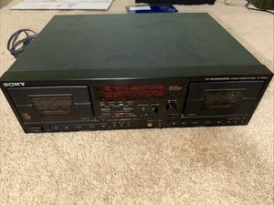 Sony Tc Wr875 Doble Cassette Deck - Imagen 1 de 7