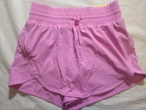 Women's High-Rise Flex Shorts 3" All in Motion Purple Size XL - Picture 1 of 4