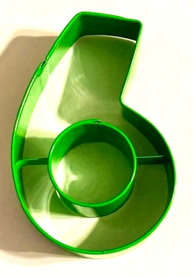 Cortador de galletas NÚMERO SEIS #6 forma de Wilton 3-3/8" metal Foto 1 de 3