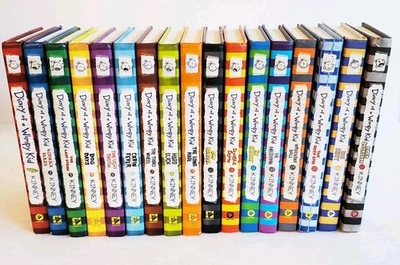 Дневник слабака Джефф Кинни (1-17) лот ТВЕРДАЯ ОБЛОЖКА серии набор  - Изображение 1 из 4