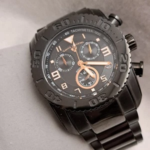 Swiss Legend COMMANDER Black Gold Dial New Battery - Picture 1 of 12