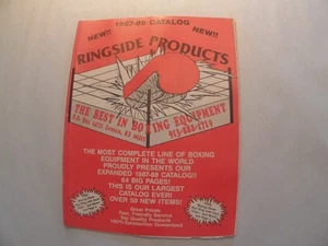 1c-14 1987-88 CATALOG RINGSIDE boxing PRODUCTS EQUIPMENT KATALOG Buch - Bild 1 von 5