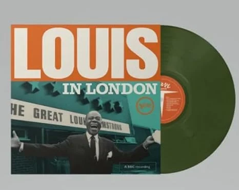 Louis Armstrong Vinyl, Louis In London Record, Mono, Green LP Foto 1 de 1