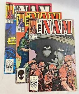 Juego de 3 cómics de colección de cómics de Marvel The Nam 1988-89 #1 2 y 3 - Imagen 1 de 6
