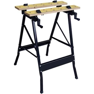 New Craftright Folding Workbench Work Bench Table Adjustable Swivel Clamps Vice - Picture 1 of 1