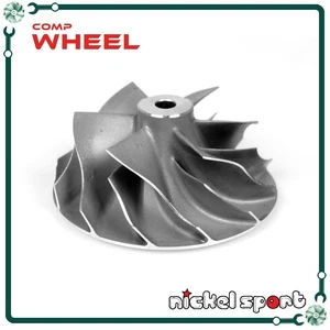 Rueda turbocompresor para Mitsubishi TD04-18T apta Turbo 49189-01370/01375 - Imagen 1 de 4