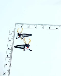 Handgefertigte Haarschleifen - Disney - Frozen - Haarspangen #2 Sven - Bild 1 von 1