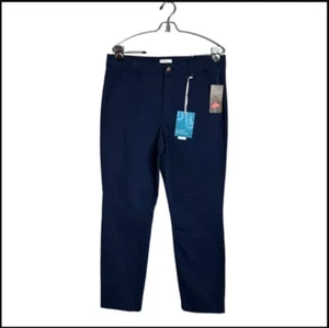 Market & Fichte Gr. 14P marineblaue Hose Anzughose flach vorne neu mit Etikett - Bild 1 von 1