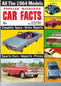 1964 Car Facts. Chevrolet, Ford, Cadillac, Buick, Plymouth, Buick, Pontiac, more - Picture 1 of 2