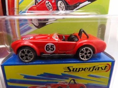 Shelby Cobra S/C #1 1965 Matchbox serie Superfast 1:64 fundido a presión Foto 1 de 4