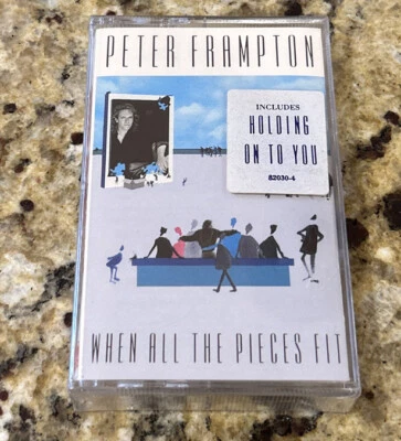 Peter Frampton - When All The Pieces Fit SEALED Cassette 82030-4 1989 w/ Hype - Image 1 of 3
