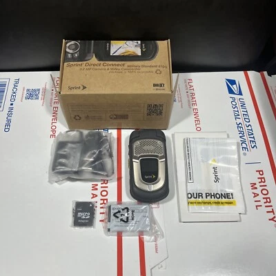 New Kyocera DuraXT Black (Sprint) Military Standard 810G Phone  New Open Box - Image 1 of 4