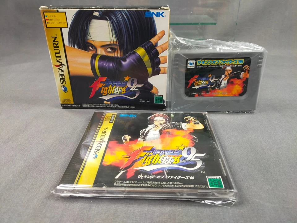 SEGA SATURN The King of Fighters 95 KOF 95 With expansion RAM Japanese Boxed - Image 1 of 1