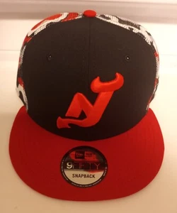 New Jersey Devils New Era Alternate logo snapback Hat - Picture 1 of 4