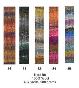 Noro Ito Yarn: 5 colors available - Picture 1 of 8